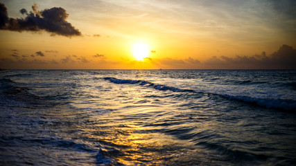 Fototapeta premium Early Morning at Mexican Beach