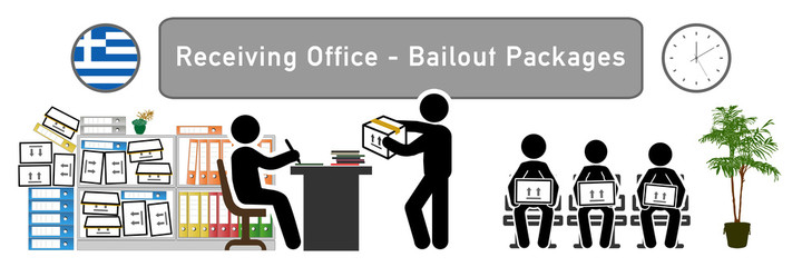 cps3 CartoonPanoramaSign - english receiving office - bailout packages - german Annahmestelle - Rettungspakete - 3to1 e3897