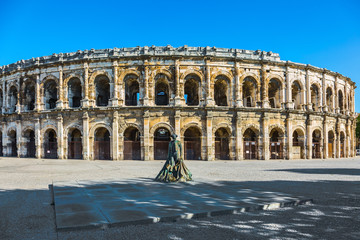  Roman arena in Nimes