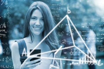 Composite image of maths equations