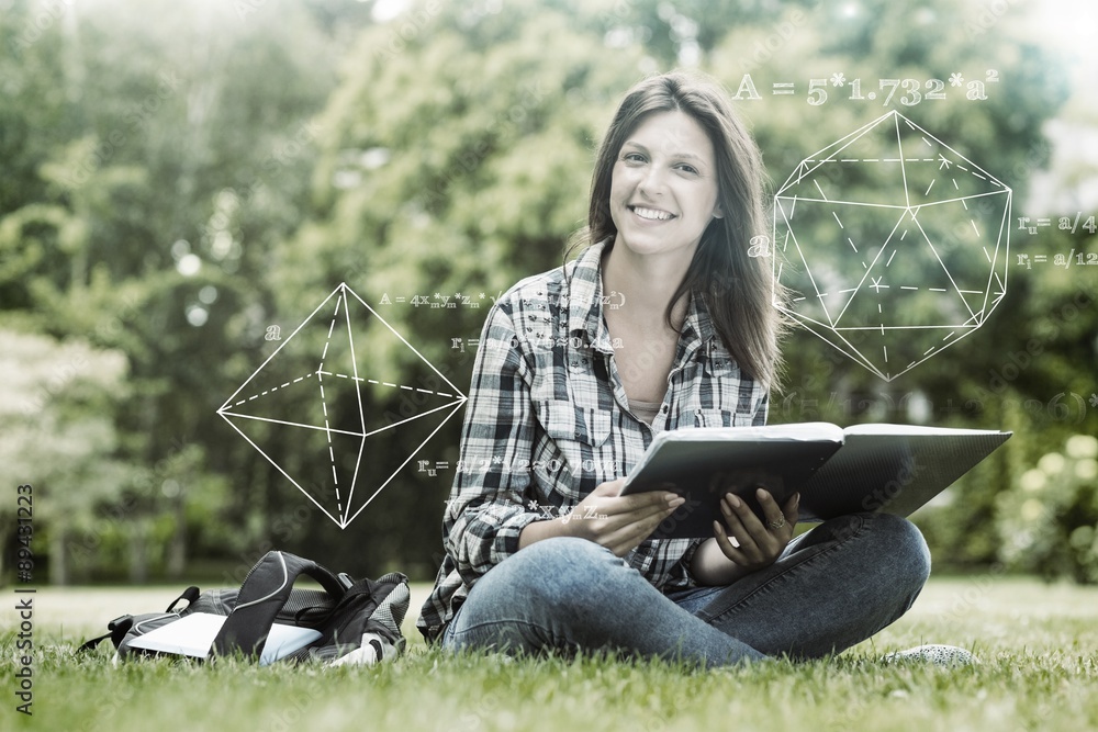 Poster composite image of geometry problem