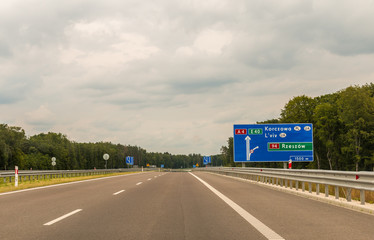 Autobahn A4 Polen