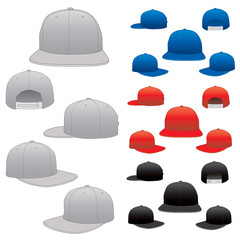 Vector Hat Cap Template