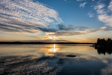 Schärengarten an der schwedischen Küste