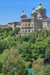 Fototapeta na wymiar Federal Palace of Switzerland
