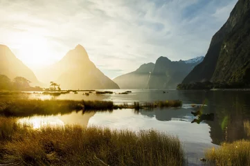 Photo sur Plexiglas Colline milford sound, New Zealand