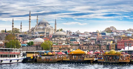 Abwaschbare Fototapete Turkei Istanbul die Hauptstadt der Türkei, östliche Touristenstadt.