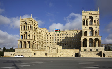 Obraz premium Palace of the Government of Azerbaijan in Baku. Azerbaijan