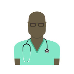 Fototapeta premium Doctor flat design