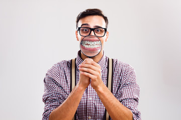 I have braces and I am still handsome!