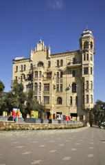 Old building in Baku. Azerbaijan