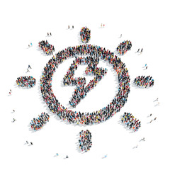  group  people  shape  sun electricity