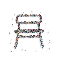 group  people  shape  chair