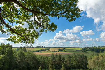 Latvian landscape.