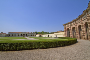 palazzo te a mantova in lombardia italia