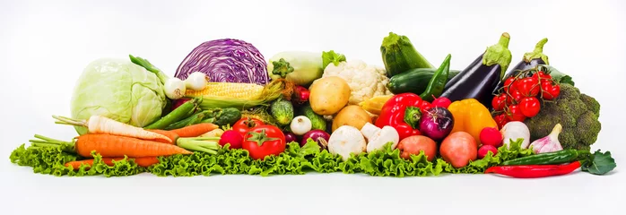 Photo sur Plexiglas Légumes frais Bouquet de divers légumes