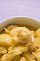Cauliflower curry (detail)