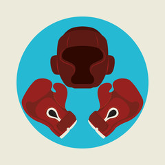 Fototapeta premium Boxing design 