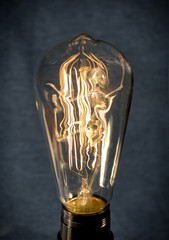 Skeleton Trapped Lightbulb