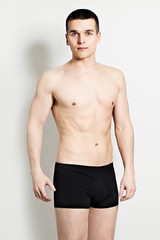Fototapeta premium Handsome Man in Underwear