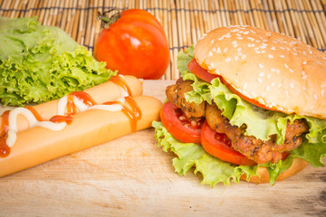 Classic Big hamburger