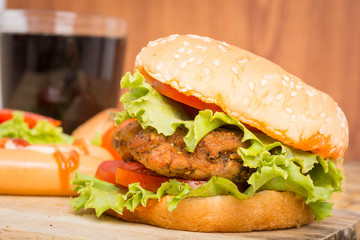 Classic Big hamburger