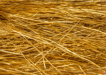 Lametta als festlicher Hintergrund