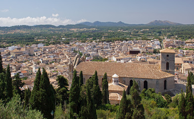 Obraz premium Panoramic view of Arta - Majorca