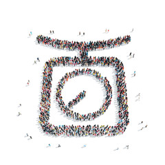 group people    kitchen scales