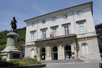 Fototapeta na wymiar Mairie du Vigan, Cévennes
