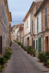 Narrow streets of Alcudia - Majorca