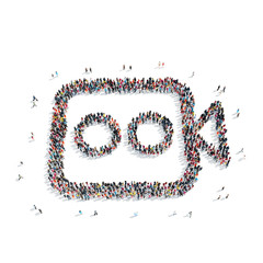 group people  shape  camera