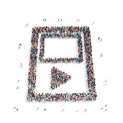 group  people  shape  music player
