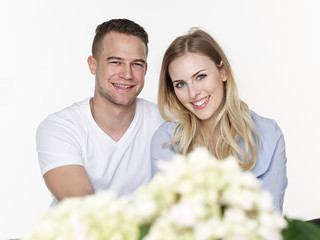 Happy couple