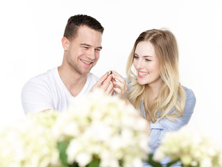 Happy couple