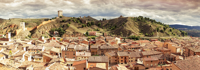 Panor&aacute;mica de Daroca. Zaragoza