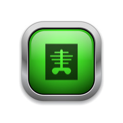 Obraz premium App Button