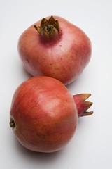 Two pomegranates