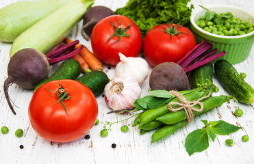 various vegetables