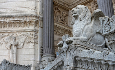 Lyon - Fourvière - Lion de Juda