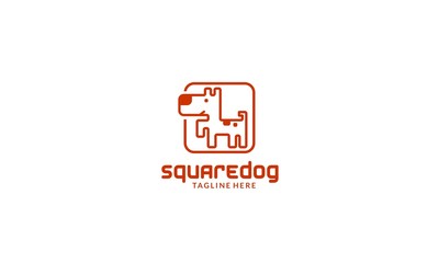 Squared Dog Logo