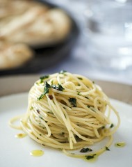 Spaghetti peperoncino