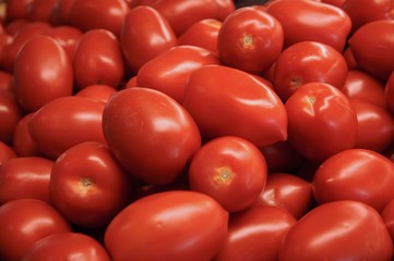 Roma tomatoes, full-frame