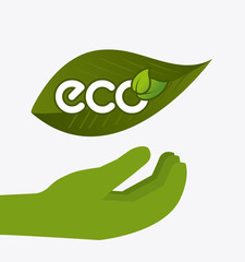 Ecology digital design.