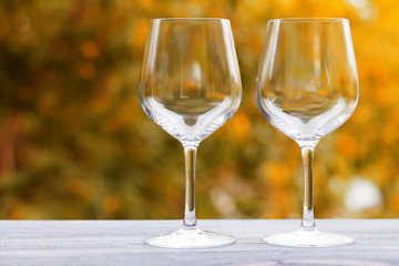 empty glass 