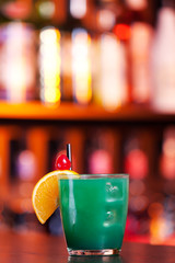 Cocktails collection - Blue Whale