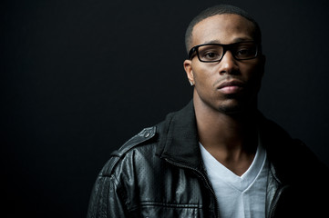 Black Man Leather Jacket