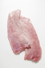 Two pork escalopes