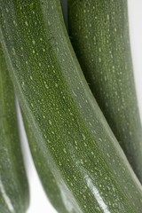 Several courgettes (close-up)