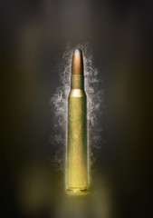 bullet smoke